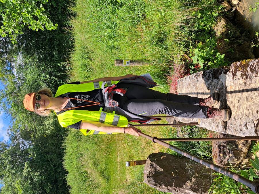 Amandine Chevallier animatrice de randonnée et guide-conférencière