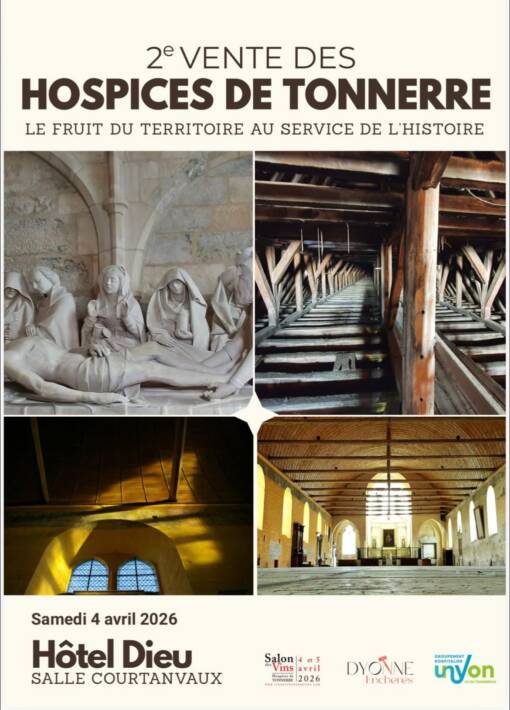Vente Hospices Tonnerre 4 avril 2026
