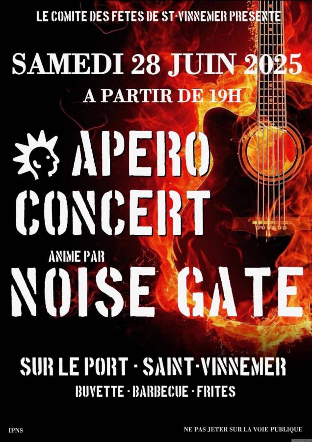 Apéro-concert Saint-Vinnemer 28 juin