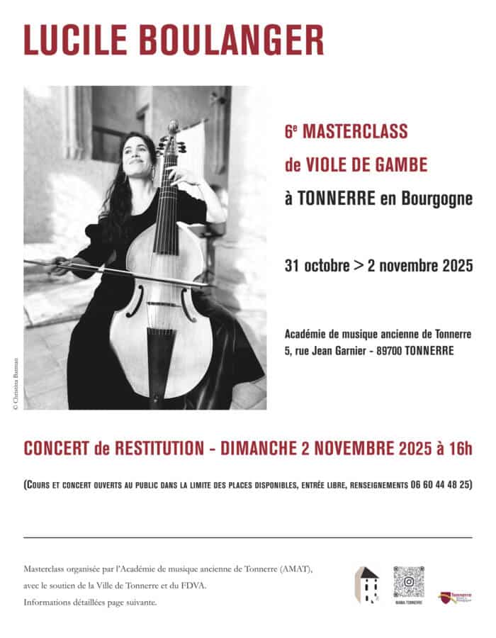 Affiche Lucile Boulanger
