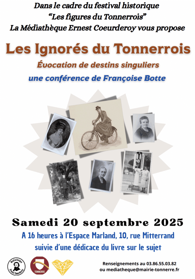 Conférence Tonnerre 20 septembre