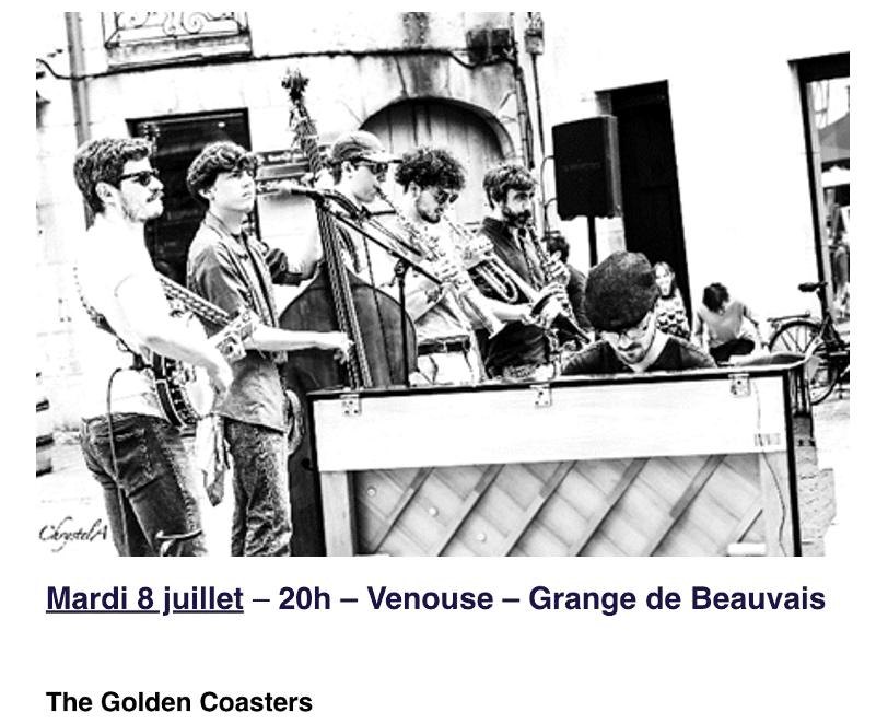 Festival du Chablisien - The Golden Coasters