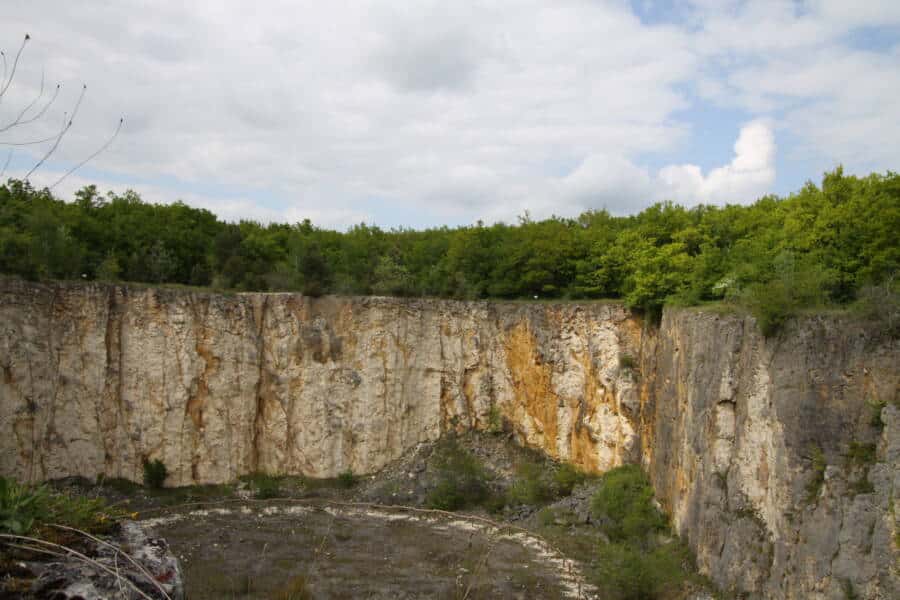 Carrière de la Réserve Naturelle Nationale du Bois du Parc