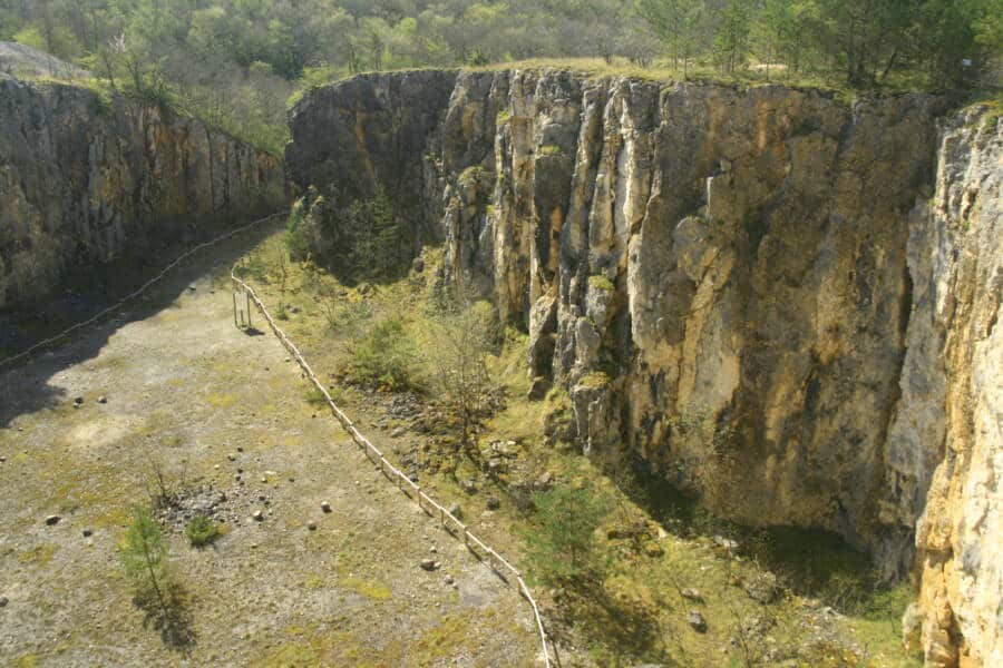 Carrière de la Réserve Naturelle Nationale du Bois du Parc