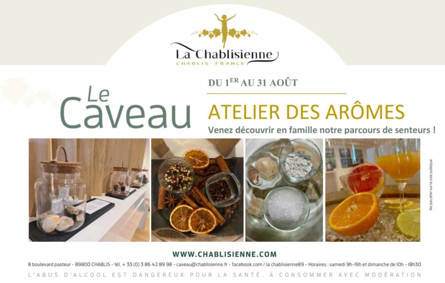 L'atelier des arômes de La Chablisienne