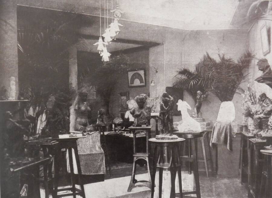 Exposition Claudel / Hoetger à la galerie Eugène Blot, en décembre 1905
