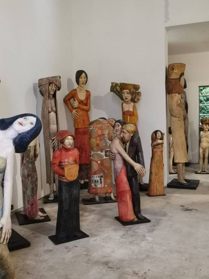 Musée Pierre Merlier, vue sur une partie de la salle 2