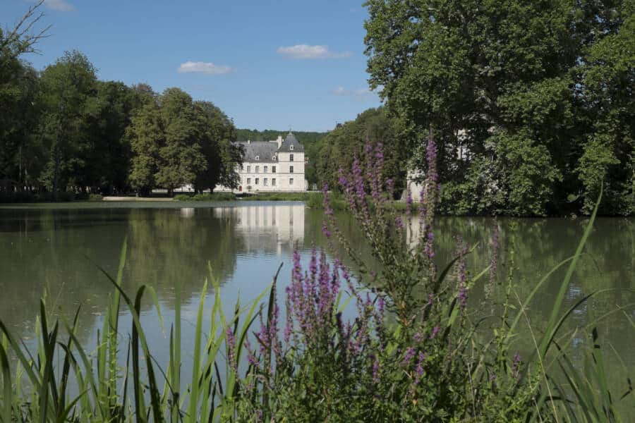 Château d'Ancy le Franc, parterre Sud
