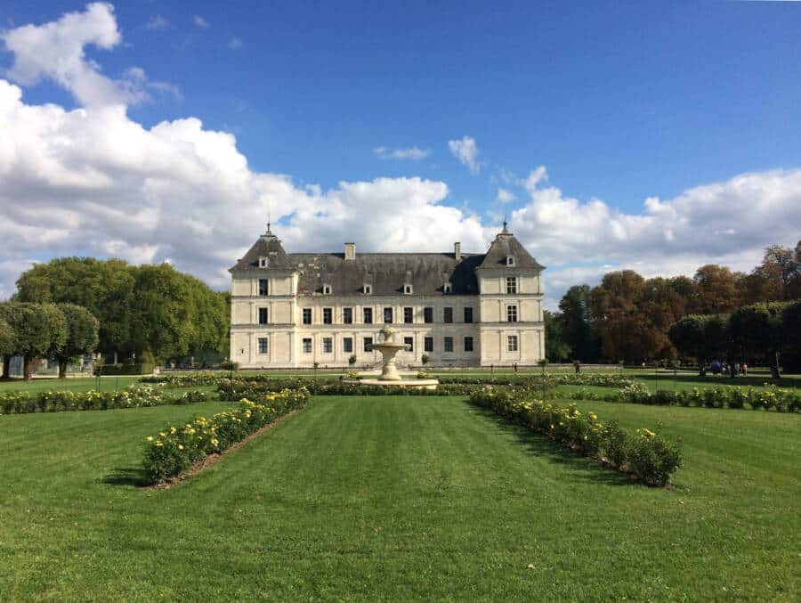 Château d'Ancy le Franc, Parterre Ouest