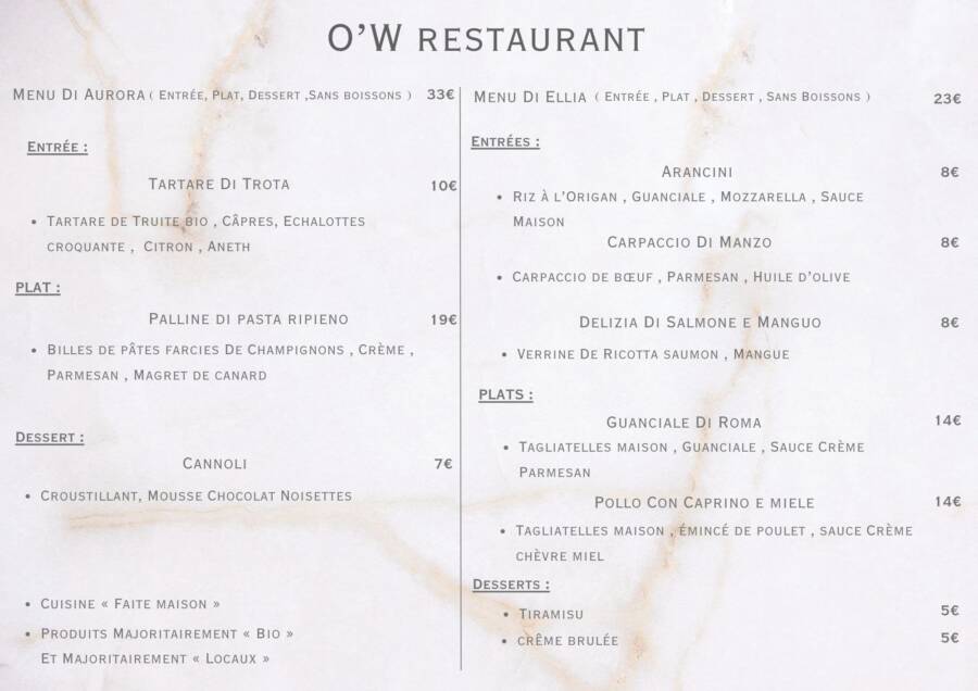 La carte