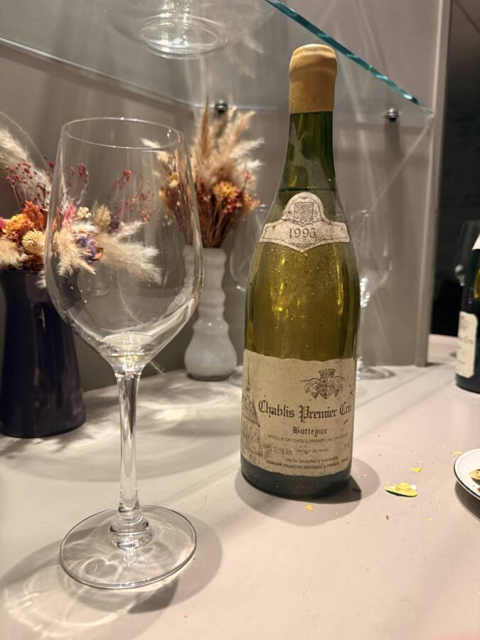 Bouteille de Raveneau Bistrot des grands crus Chablis